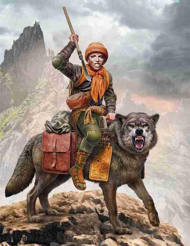 Clan of Wolves - Post-apocalyptic series - The Last Bridge - Kit No. 8. von Master Box Plastic Kits