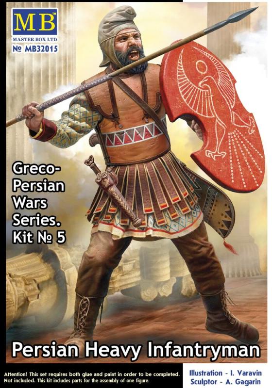 Persian Heavy Infantryman - Greco-Persian Wars Series - Kit No.5 Persian Heavy Infantryman - Greco-Persian Wars Series - Kit No.5 von Master Box Plastic Kits