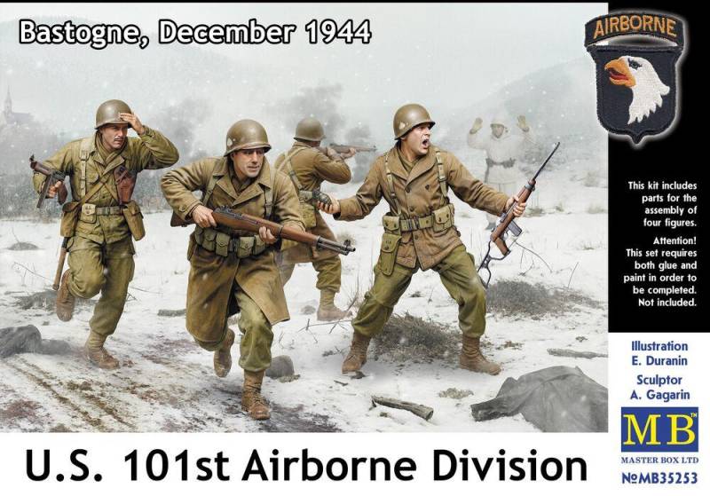 U.S. 101st Airborne Division. Bastogne, December 1944 von Master Box Plastic Kits