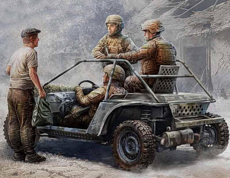 Ukrainian Infantry Kursk Region Summer 2024. - Russian-Ukrainian War series von Master Box Plastic Kits