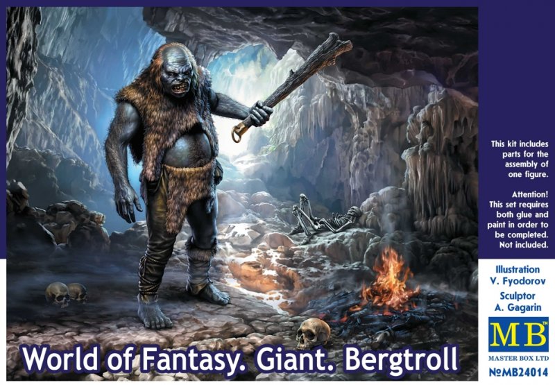 World of Fantasy - Giant. Bergtroll World of Fantasy - Giant. Bergtroll von Master Box Plastic Kits
