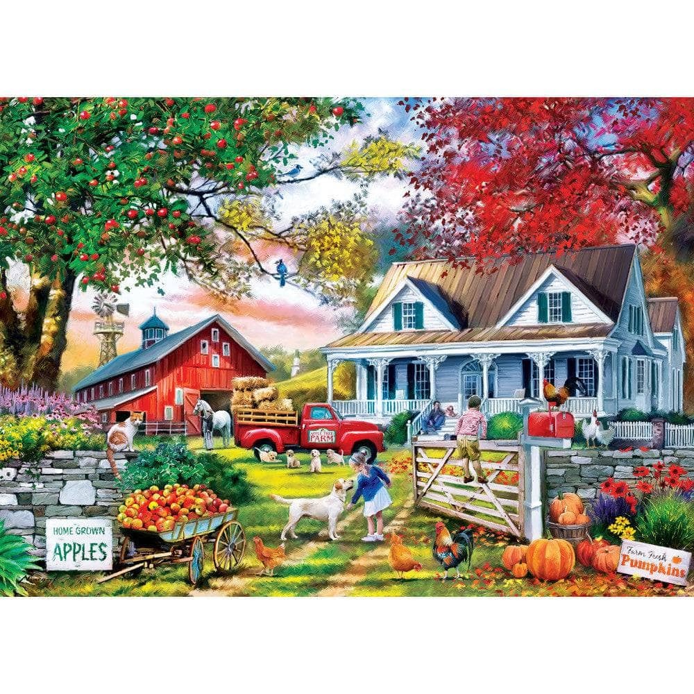 Master Pieces Art Gallery - Apple Tree Farm 1000 Teile Puzzle Master-Pieces-72166 von Master Pieces