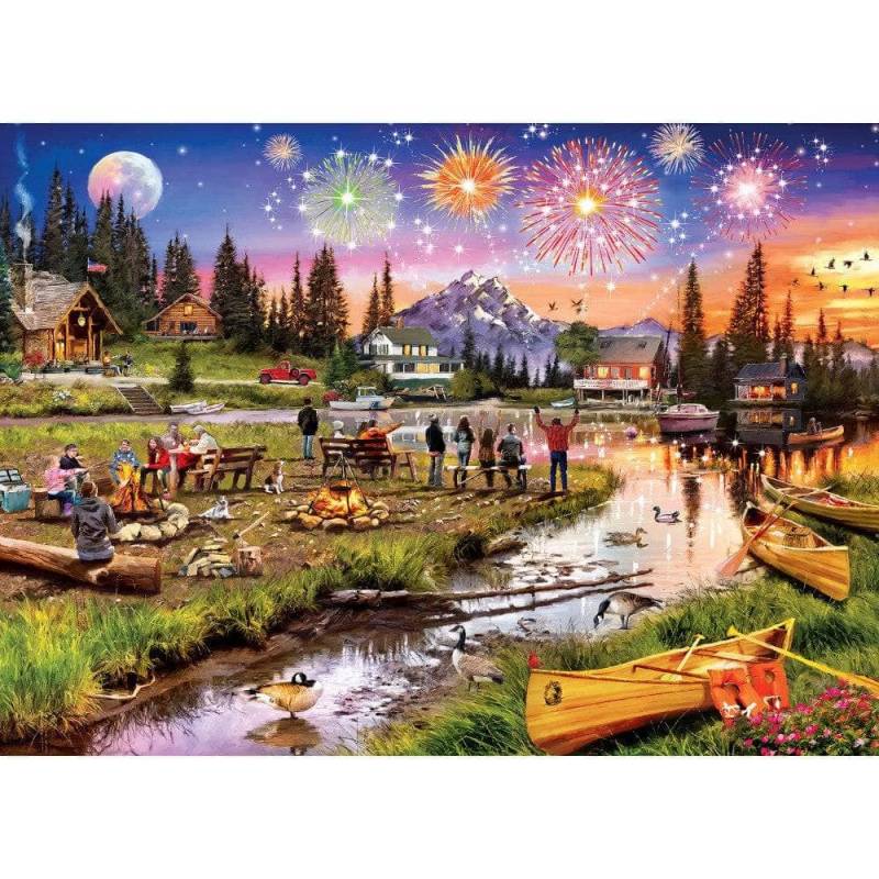 Master Pieces Art Gallery - Feuerwerk auf dem Berg 1000 Teile Puzzle Master-Pieces-72270 Master Pieces Art Gallery - Feuerwerk auf dem Berg 1000 Teile Puzzle Master-Pieces-72270 von Master Pieces
