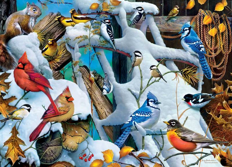 Master Pieces Audubon - Schneevögel 1000 Teile Puzzle Master-Pieces-72116 Master Pieces Audubon - Schneevögel 1000 Teile Puzzle Master-Pieces-72116 von Master Pieces