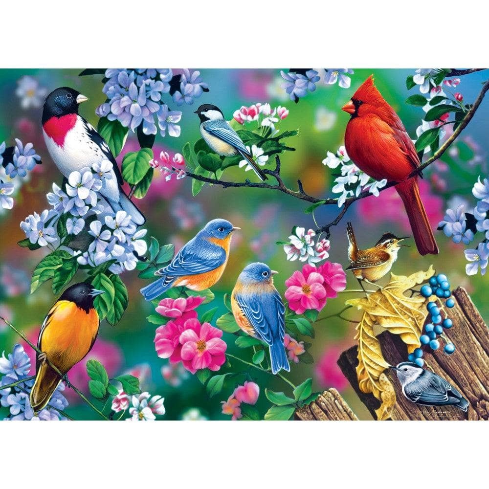 Master Pieces Audubon - Singvogel-Collage 1000 Teile Puzzle Master-Pieces-31977 von Master Pieces