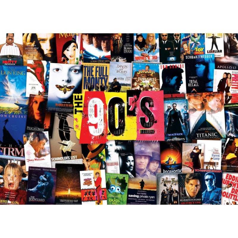 Master Pieces Blockbuster Movies - 90er Jahre 1000 Teile Puzzle Master-Pieces-72204 Master Pieces Blockbuster Movies - 90er Jahre 1000 Teile Puzzle Master-Pieces-72204 von Master Pieces