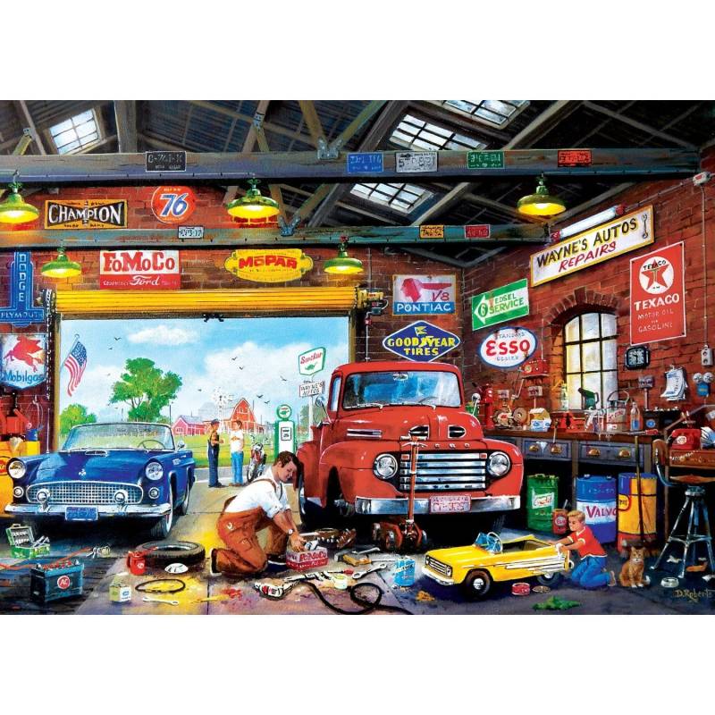 Master Pieces Childhood Dreams - Wayne's Werkstatt 1000 Teile Puzzle Master-Pieces-72127 Master Pieces Childhood Dreams - Wayne's Werkstatt 1000 Teile Puzzle Master-Pieces-72127 von Master Pieces