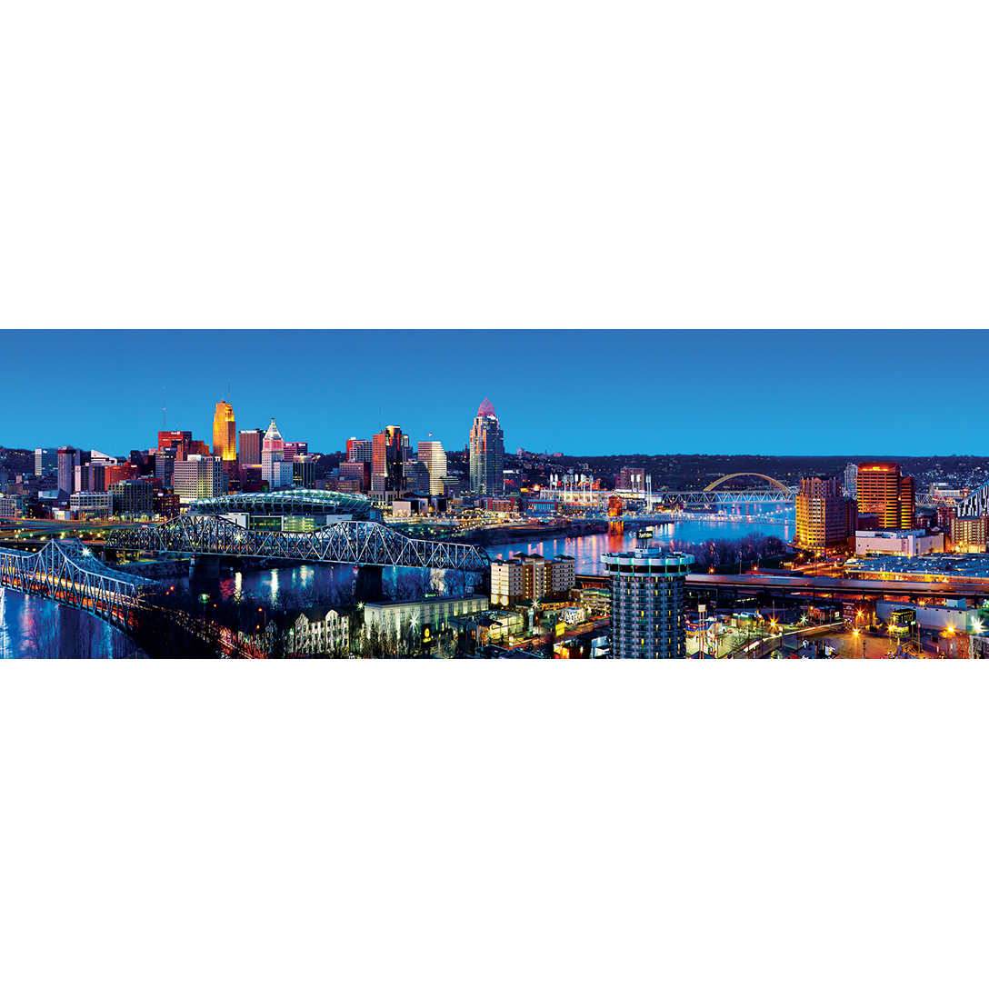 Master Pieces Cityscapes - Cincinnati 1000 Teile Puzzle Master-Pieces-72076 Master Pieces Cityscapes - Cincinnati 1000 Teile Puzzle Master-Pieces-72076 von Master Pieces