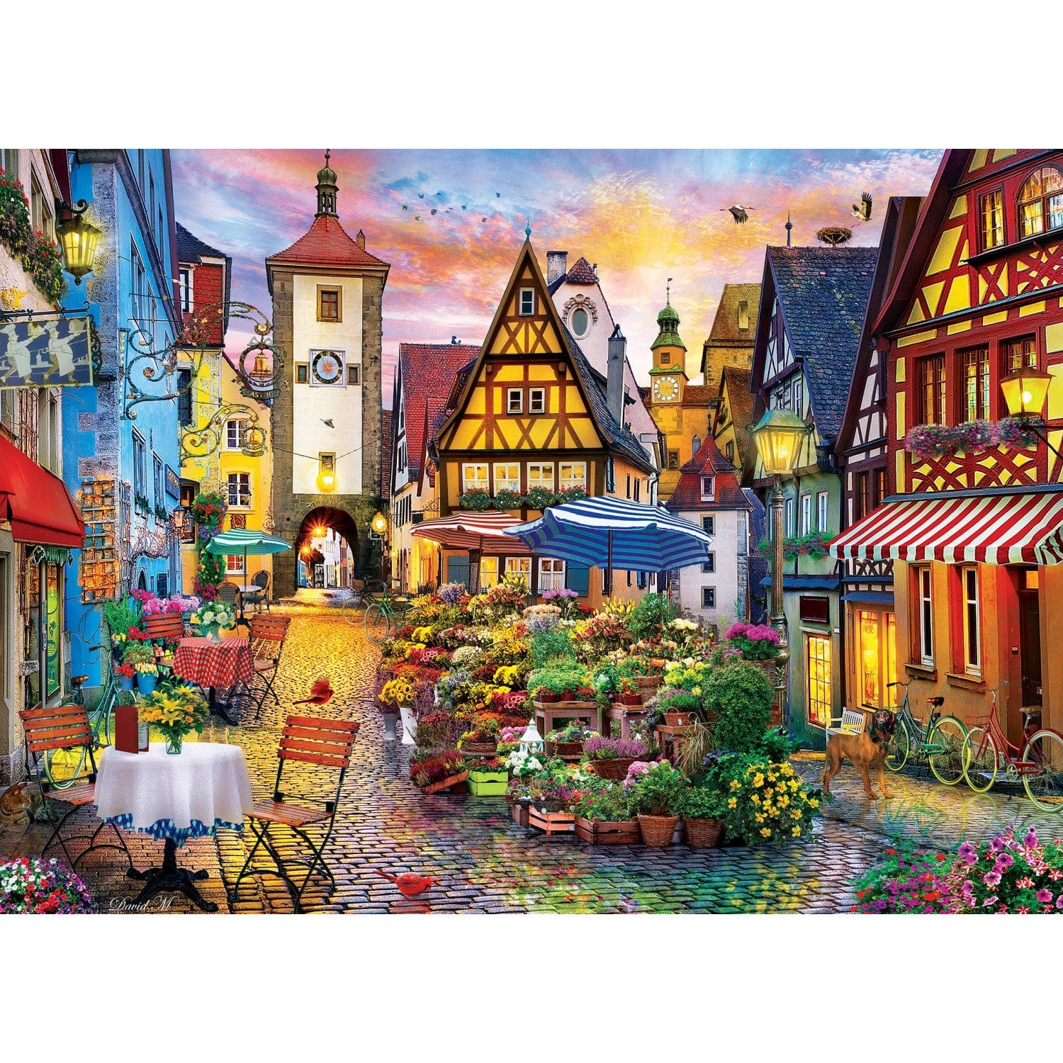 Master Pieces Colorscapes - Bayerischer Blumenmarkt 1000 Teile Puzzle Master-Pieces-72120 Master Pieces Colorscapes - Bayerischer Blumenmarkt 1000 Teile Puzzle Master-Pieces-72120 von Master Pieces