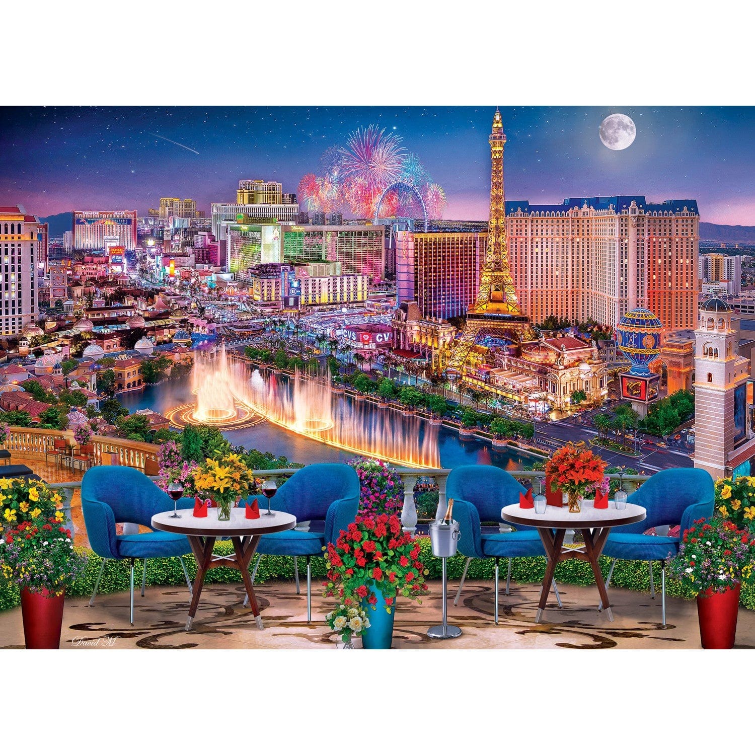 Master Pieces Colorscapes - Las Vegas Living 1000 Teile Puzzle Master-Pieces-72024 Master Pieces Colorscapes - Las Vegas Living 1000 Teile Puzzle Master-Pieces-72024 von Master Pieces