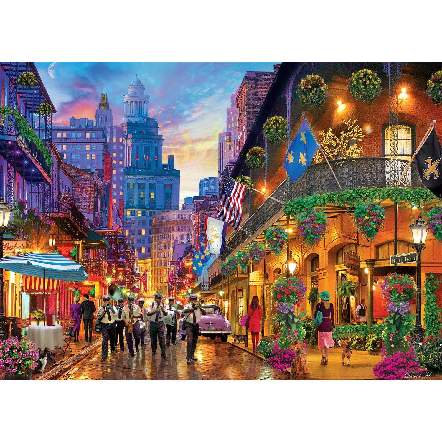 Master Pieces Colorscapes - New Orleans Style 1000 Teile Puzzle Master-Pieces-72023 von Master Pieces