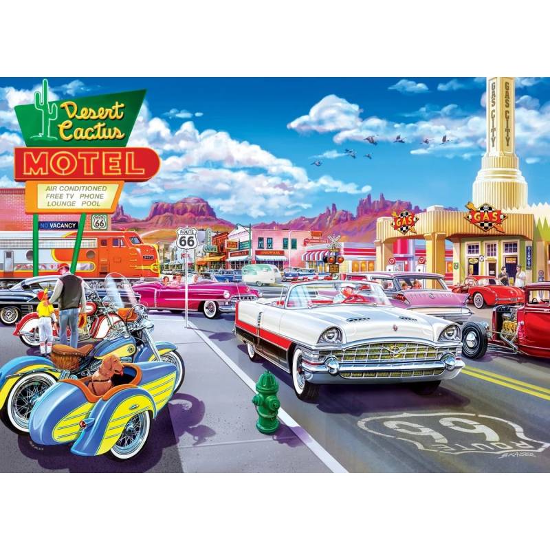 Master Pieces Cruisin' Route 66 - Drive-In auf der Route 66 1000 Teile Puzzle Master-Pieces-71950 Master Pieces Cruisin' Route 66 - Drive-In auf der Route 66 1000 Teile Puzzle Master-Pieces-71950 von Master Pieces