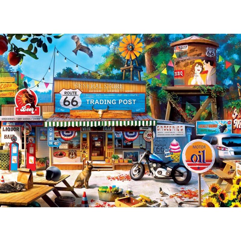 Master Pieces Cruisin‘ Rt66 - Trading Post an der Route 66 1000 Teile Puzzle Master-Pieces-72280 Master Pieces Cruisin‘ Rt66 - Trading Post an der Route 66 1000 Teile Puzzle Master-Pieces-72280 von Master Pieces