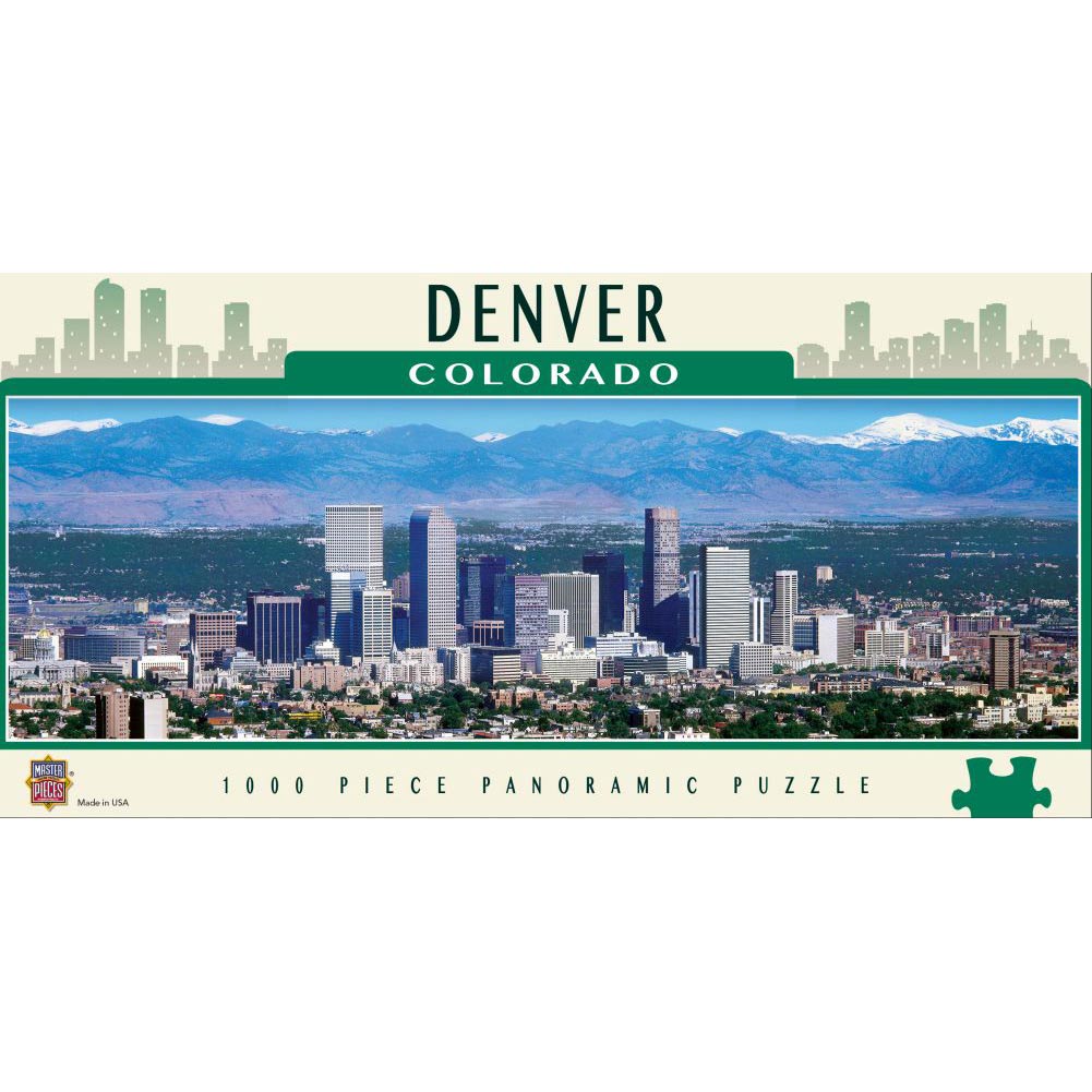 Master Pieces Denver, Colorado 1000 Teile Puzzle Master-Pieces-71598 von Master Pieces