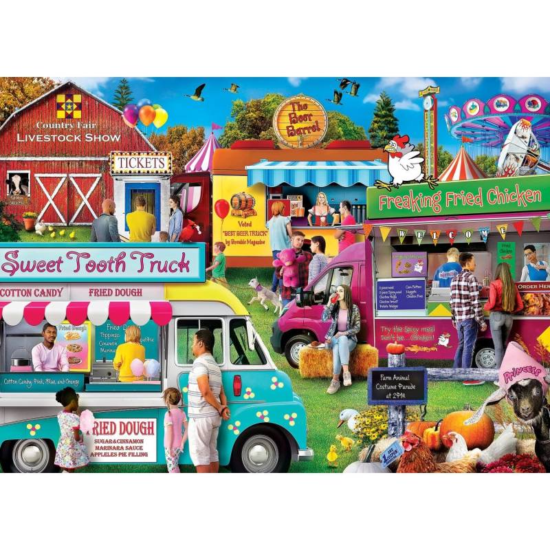 Master Pieces Food Truck - Dorffest 1000 Teile Puzzle Master-Pieces-72429 Master Pieces Food Truck - Dorffest 1000 Teile Puzzle Master-Pieces-72429 von Master Pieces
