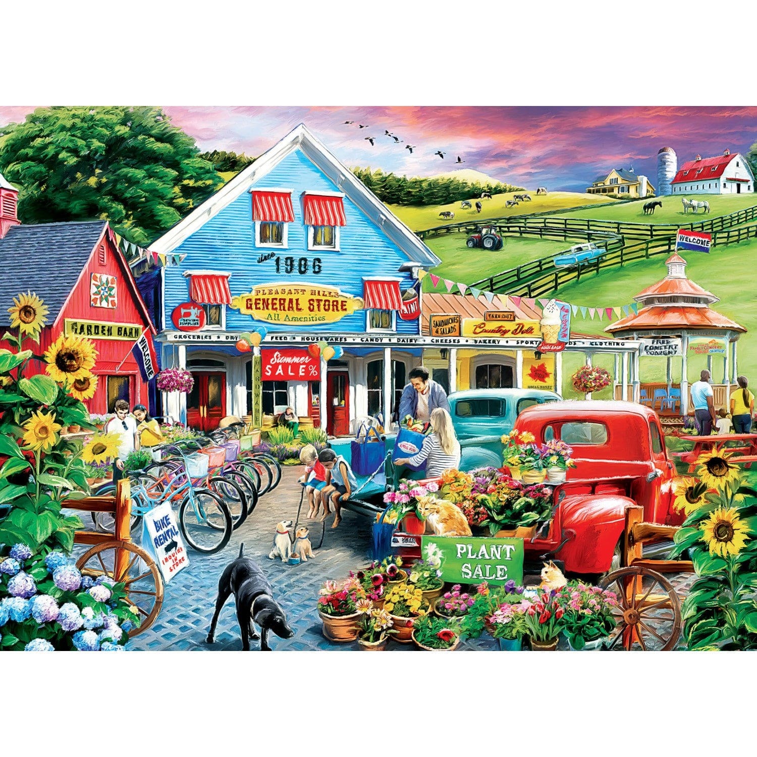 Master Pieces General Store - Samuel Sutty Dry Goods 1000 Teile Puzzle Master-Pieces-82123 von Master Pieces