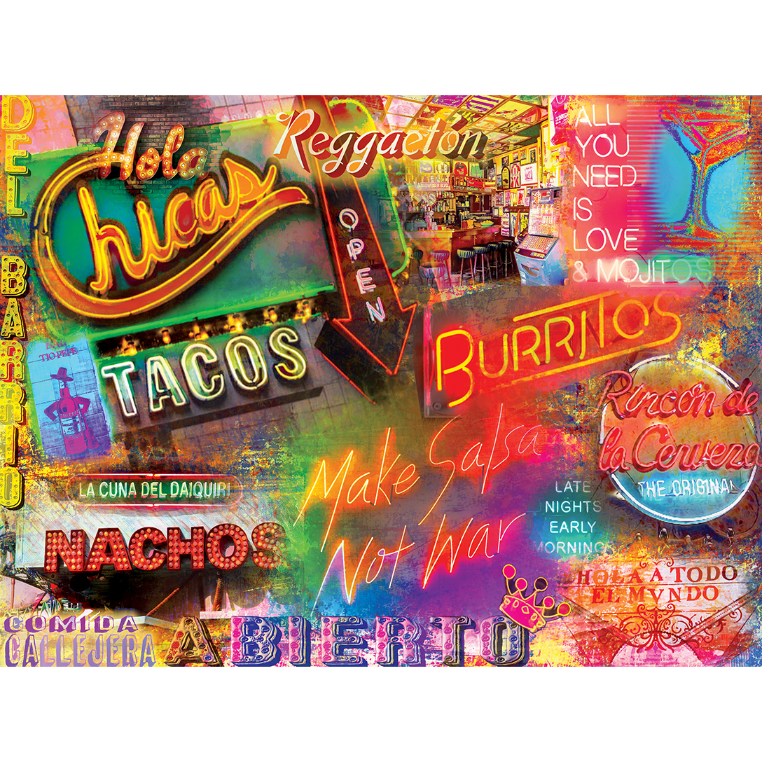 Master Pieces Good Eats - En El Barrio 550 Teile Puzzle Master-Pieces-32115 Master Pieces Good Eats - En El Barrio 550 Teile Puzzle Master-Pieces-32115 von Master Pieces