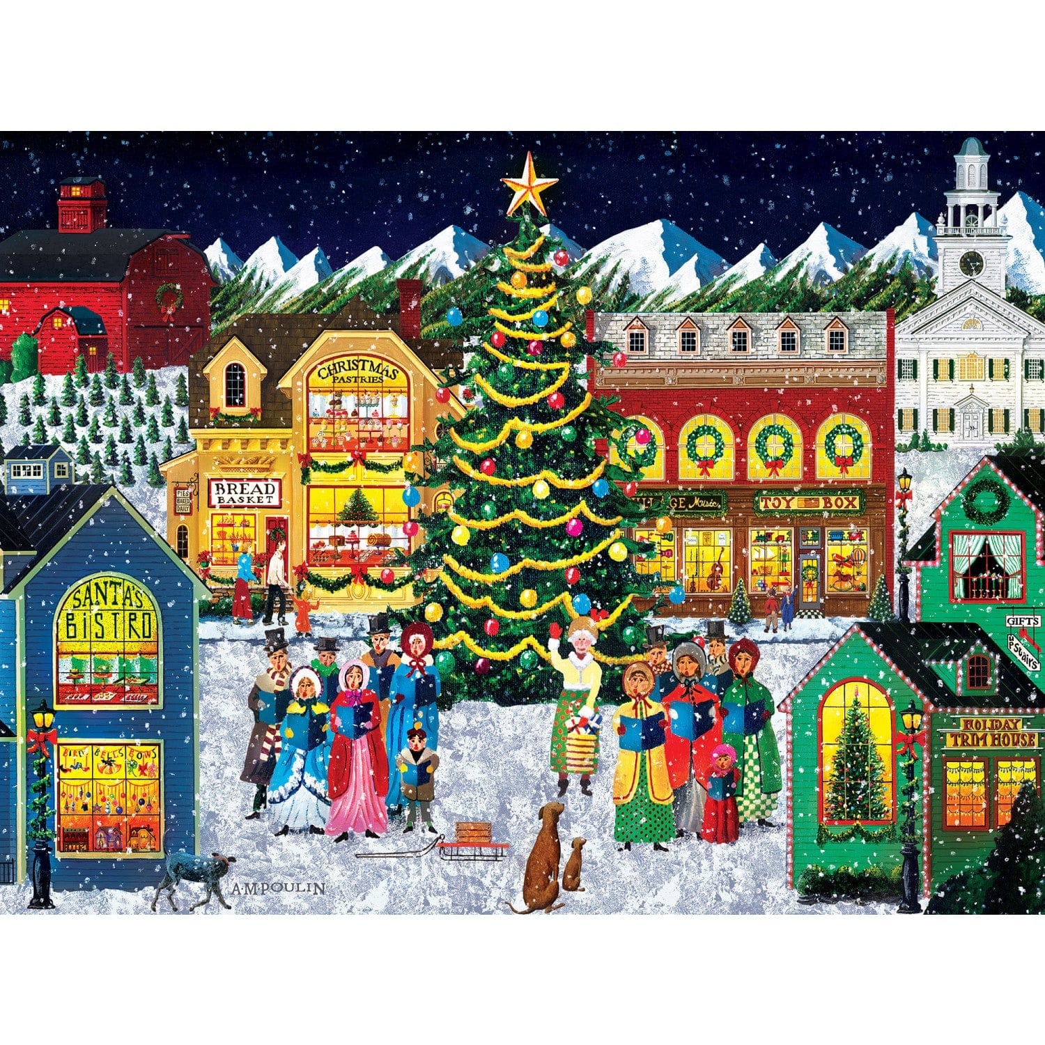 Master Pieces Happy Holidays - Holiday Harmony - EZ Grip 300 Teile Puzzle Master-Pieces-32154 von Master Pieces