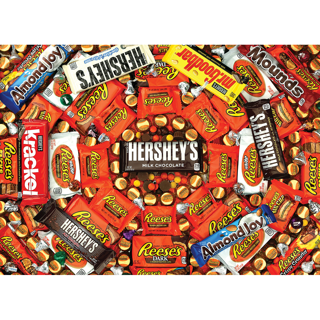 Master Pieces Hershey's Swirl - Chocolate Collage 1000 Teile Puzzle Master-Pieces-71688 Master Pieces Hershey's Swirl - Chocolate Collage 1000 Teile Puzzle Master-Pieces-71688 von Master Pieces
