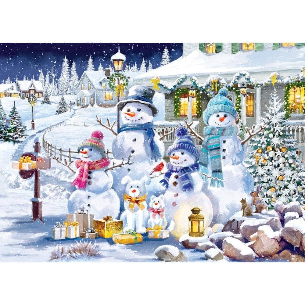 Master Pieces Holiday Glitter & Gold - Im Winterwunderland 1000 Teile Puzzle Master-Pieces-72577 von Master Pieces