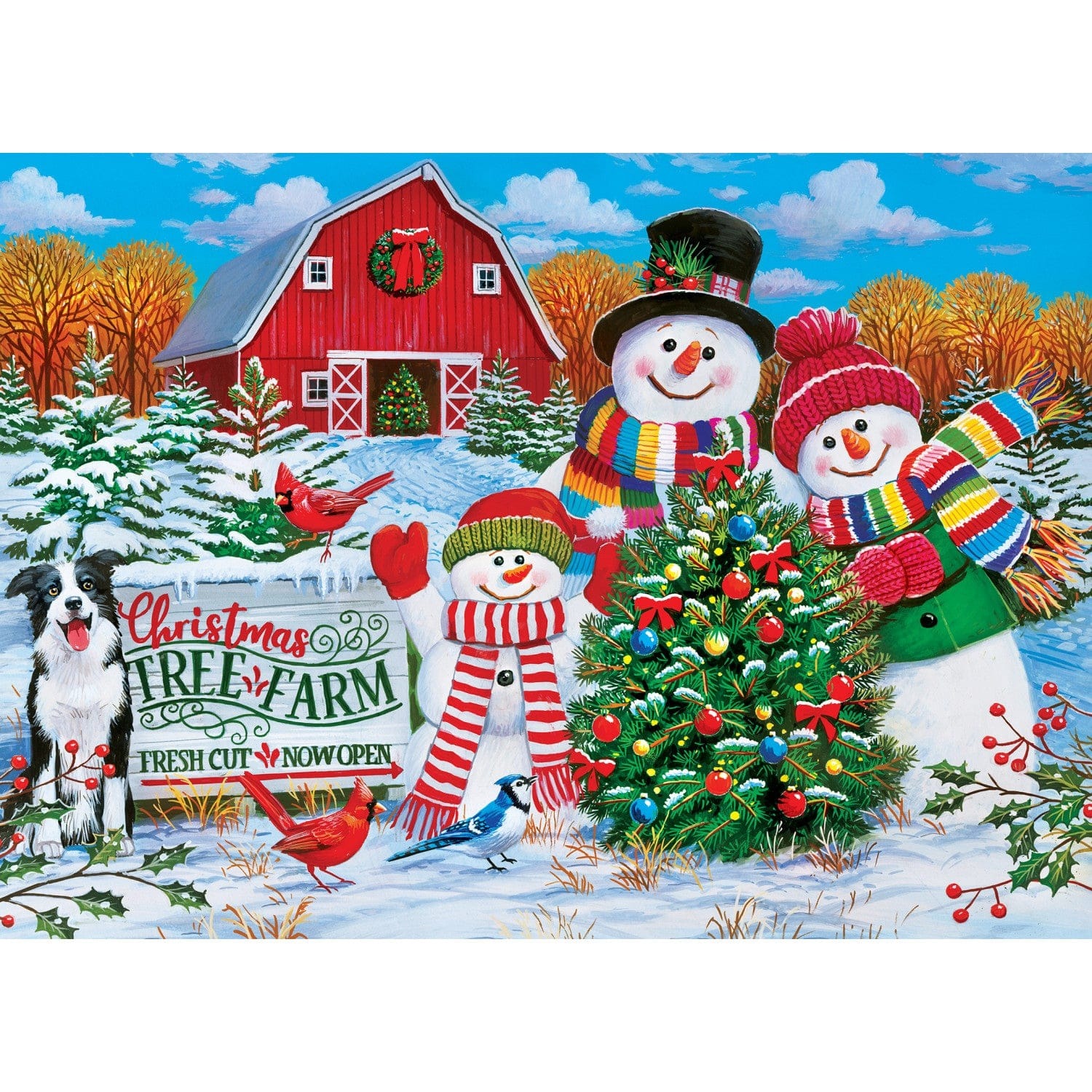 Master Pieces Holiday - Holiday Tree Farm 1000 Teile Puzzle Master-Pieces-72176 Master Pieces Holiday - Holiday Tree Farm 1000 Teile Puzzle Master-Pieces-72176 von Master Pieces