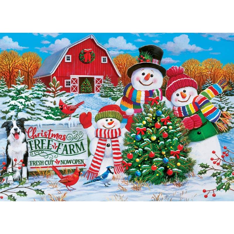 Master Pieces Holiday - Holiday Tree Farm 1000 Teile Puzzle Master-Pieces-72176 von Master Pieces