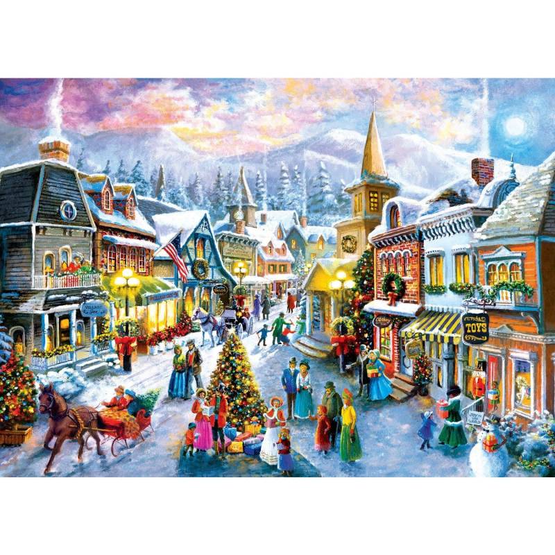 Master Pieces Holiday - Viktorianische Weihnacht 1000 Teile Puzzle Master-Pieces-72243 von Master Pieces