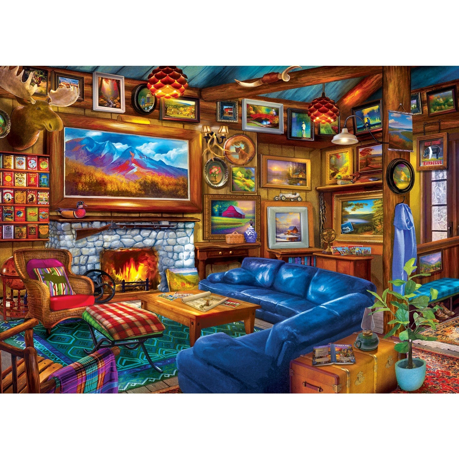 Master Pieces Home Sweet Home - Paradies für Künstler 500 Teile Puzzle Master-Pieces-32404 von Master Pieces