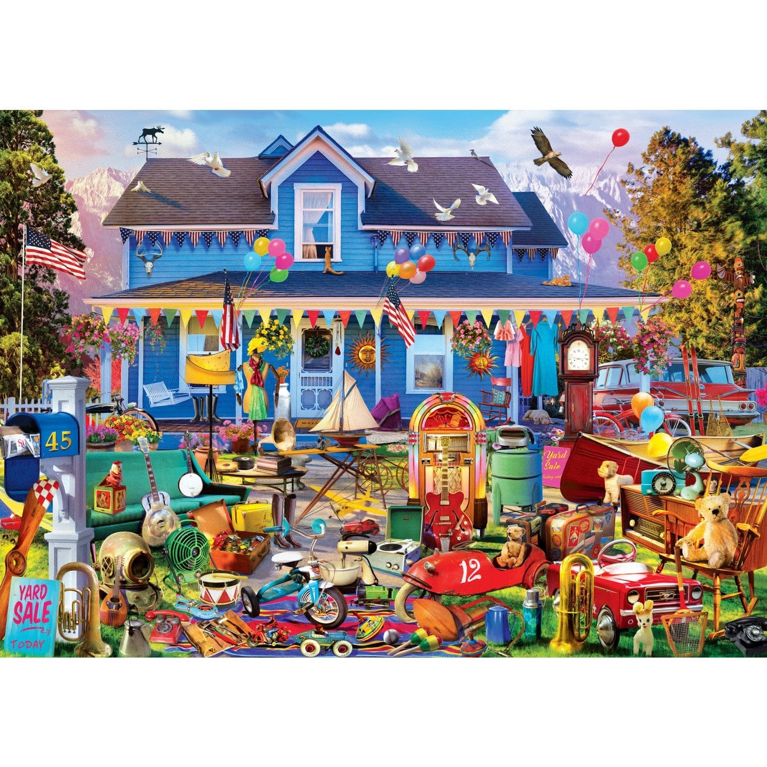 Master Pieces Home Sweet Home - Schnäppchenjäger 500 Teile Puzzle Master-Pieces-32550 von Master Pieces