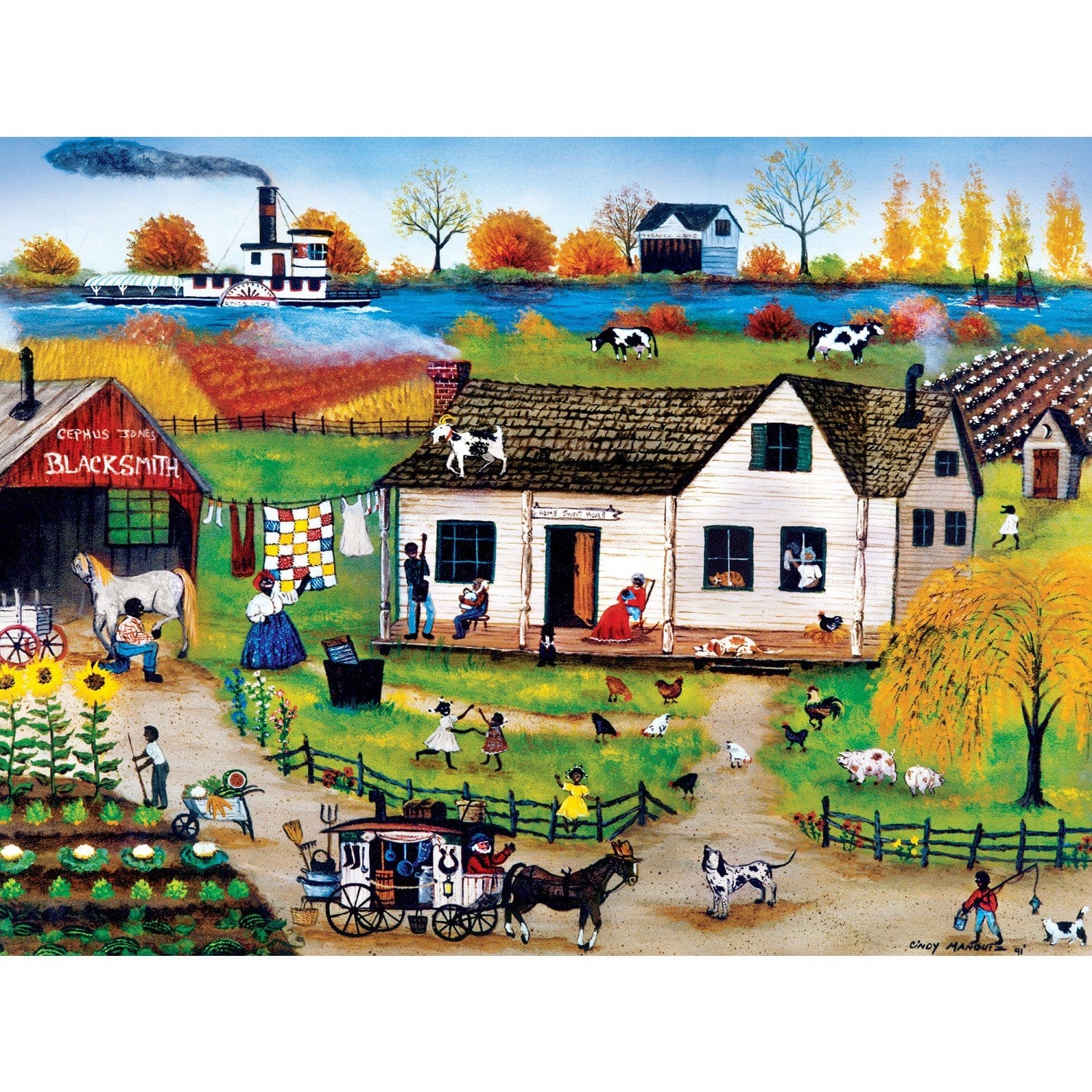 Master Pieces Homegrown - Der alte Hausierer 750 Teile Puzzle Master-Pieces-32255 Master Pieces Homegrown - Der alte Hausierer 750 Teile Puzzle Master-Pieces-32255 von Master Pieces
