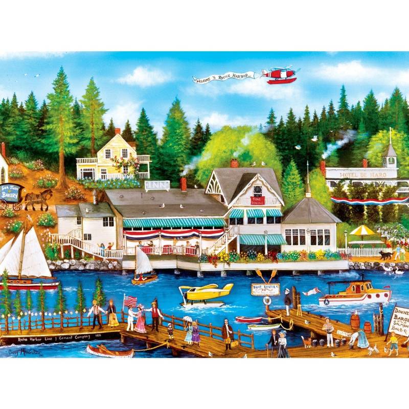 Master Pieces Homegrown - Roche Harbor 750 Teile Puzzle Master-Pieces-31986 Master Pieces Homegrown - Roche Harbor 750 Teile Puzzle Master-Pieces-31986 von Master Pieces
