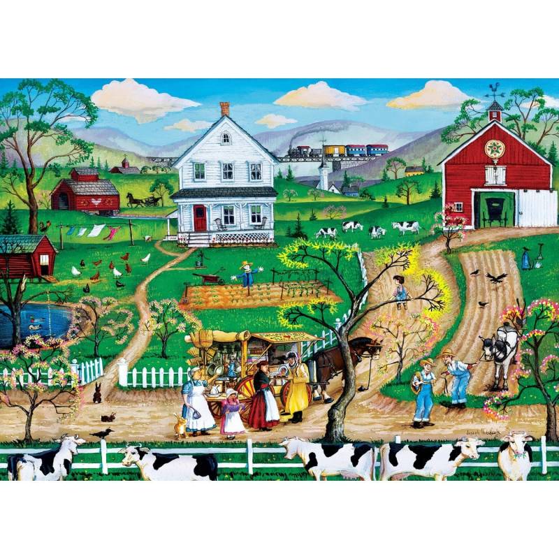 Master Pieces Hometown Gallery - Der Hausierer 1000 Teile Puzzle Master-Pieces-72123 Master Pieces Hometown Gallery - Der Hausierer 1000 Teile Puzzle Master-Pieces-72123 von Master Pieces