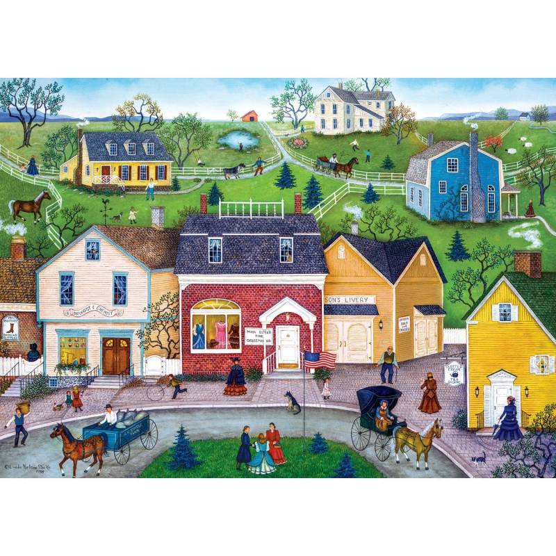 Master Pieces Hometown Gallery - Der Kleiderladen 1000 Teile Puzzle Master-Pieces-71934 Master Pieces Hometown Gallery - Der Kleiderladen 1000 Teile Puzzle Master-Pieces-71934 von Master Pieces