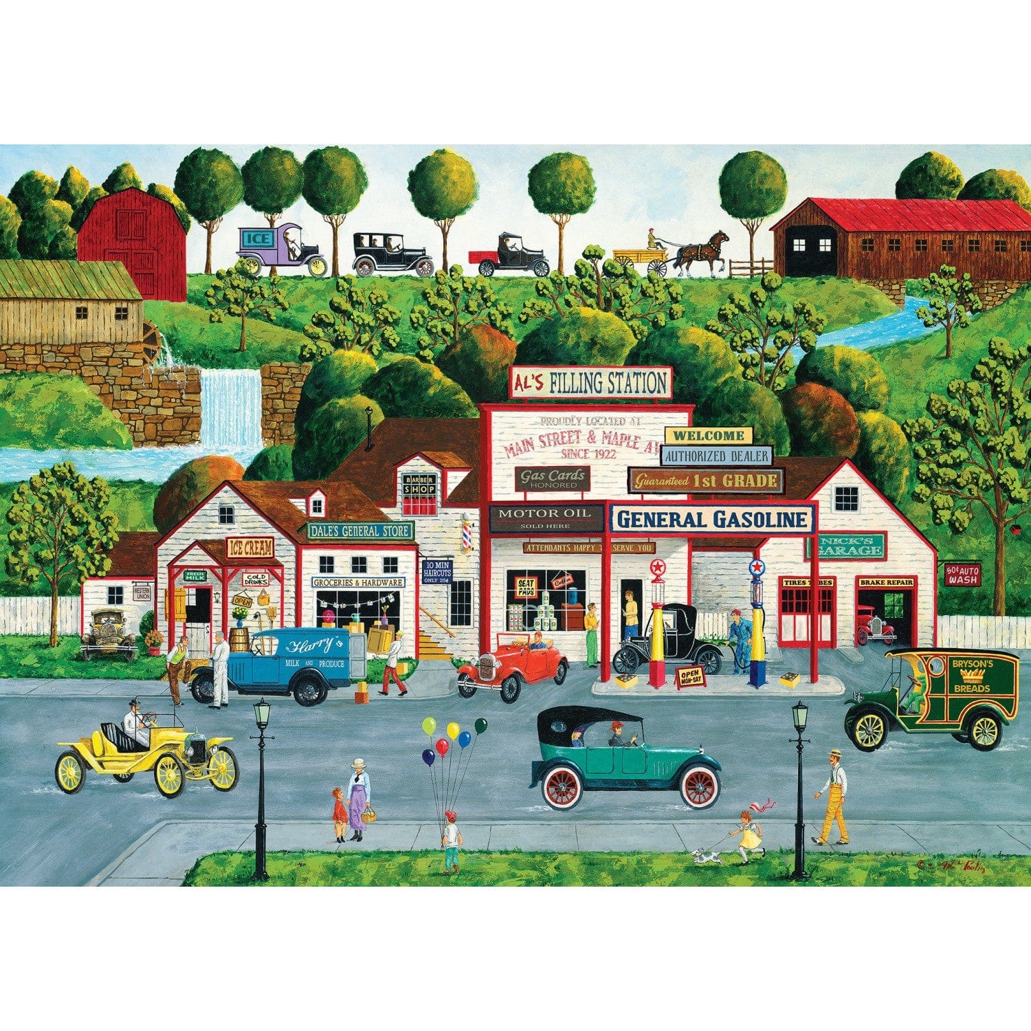 Master Pieces Hometown Gallery - Die alte Tankstelle 1000 Teile Puzzle Master-Pieces-71626 Master Pieces Hometown Gallery - Die alte Tankstelle 1000 Teile Puzzle Master-Pieces-71626 von Master Pieces
