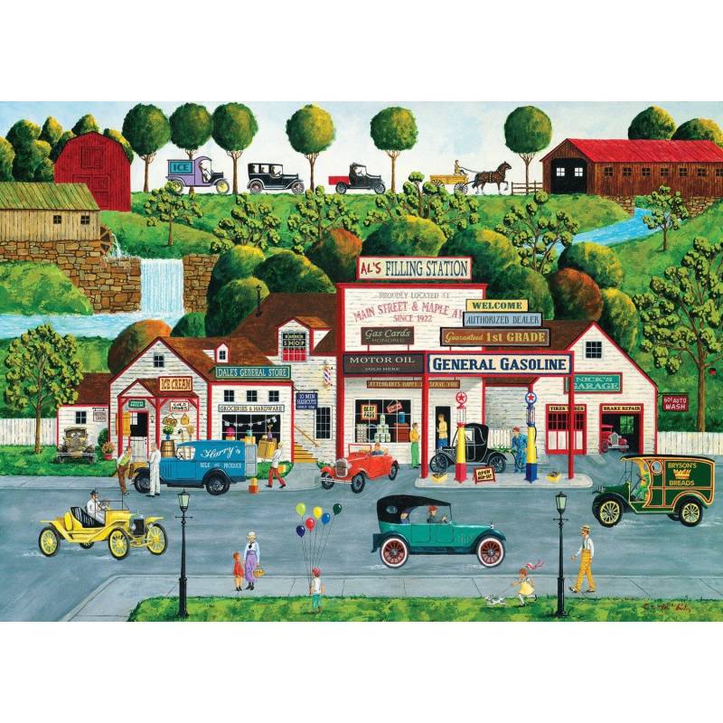 Master Pieces Hometown Gallery - Die alte Tankstelle 1000 Teile Puzzle Master-Pieces-71626 Master Pieces Hometown Gallery - Die alte Tankstelle 1000 Teile Puzzle Master-Pieces-71626 von Master Pieces
