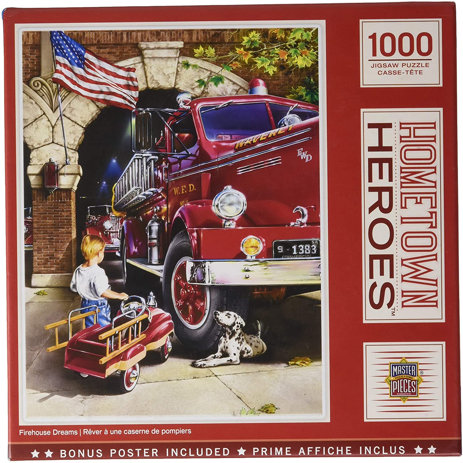Master Pieces Hometown Heroes 1000 Teile Puzzle Master-Pieces-72066 von Master Pieces