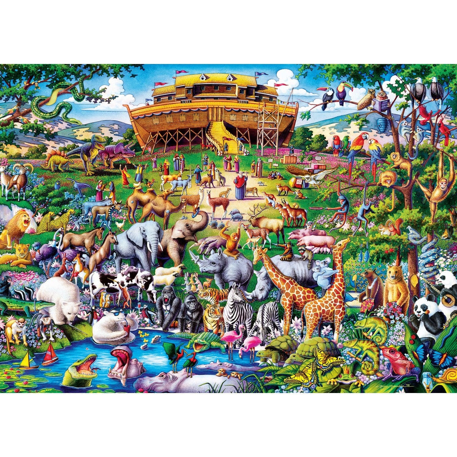 Master Pieces Inspirational - Arche Noah 1000 Teile Puzzle Master-Pieces-72082 Master Pieces Inspirational - Arche Noah 1000 Teile Puzzle Master-Pieces-72082 von Master Pieces