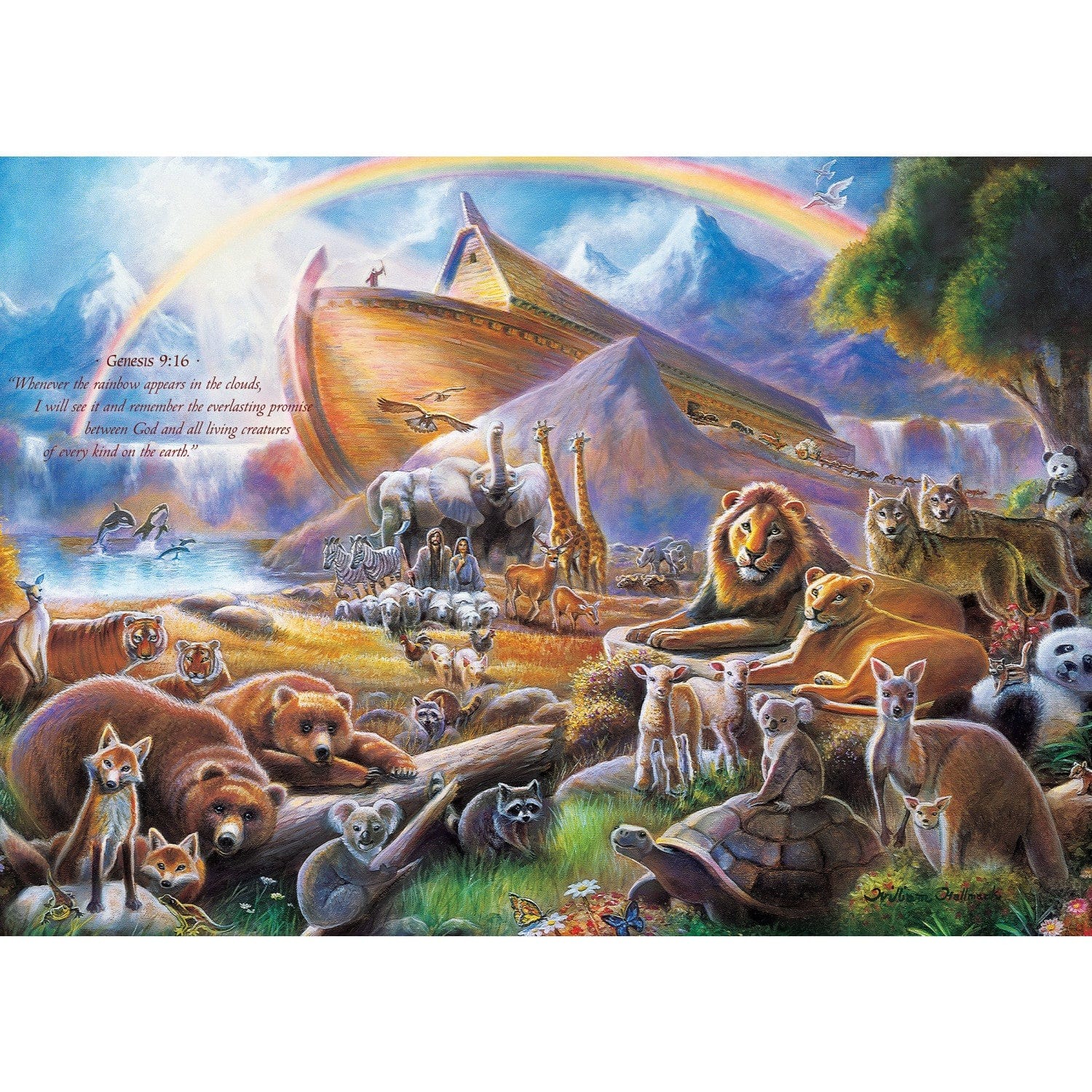 Master Pieces Inspirational - Arche Noah 500 Teile Puzzle Master-Pieces-32078 von Master Pieces