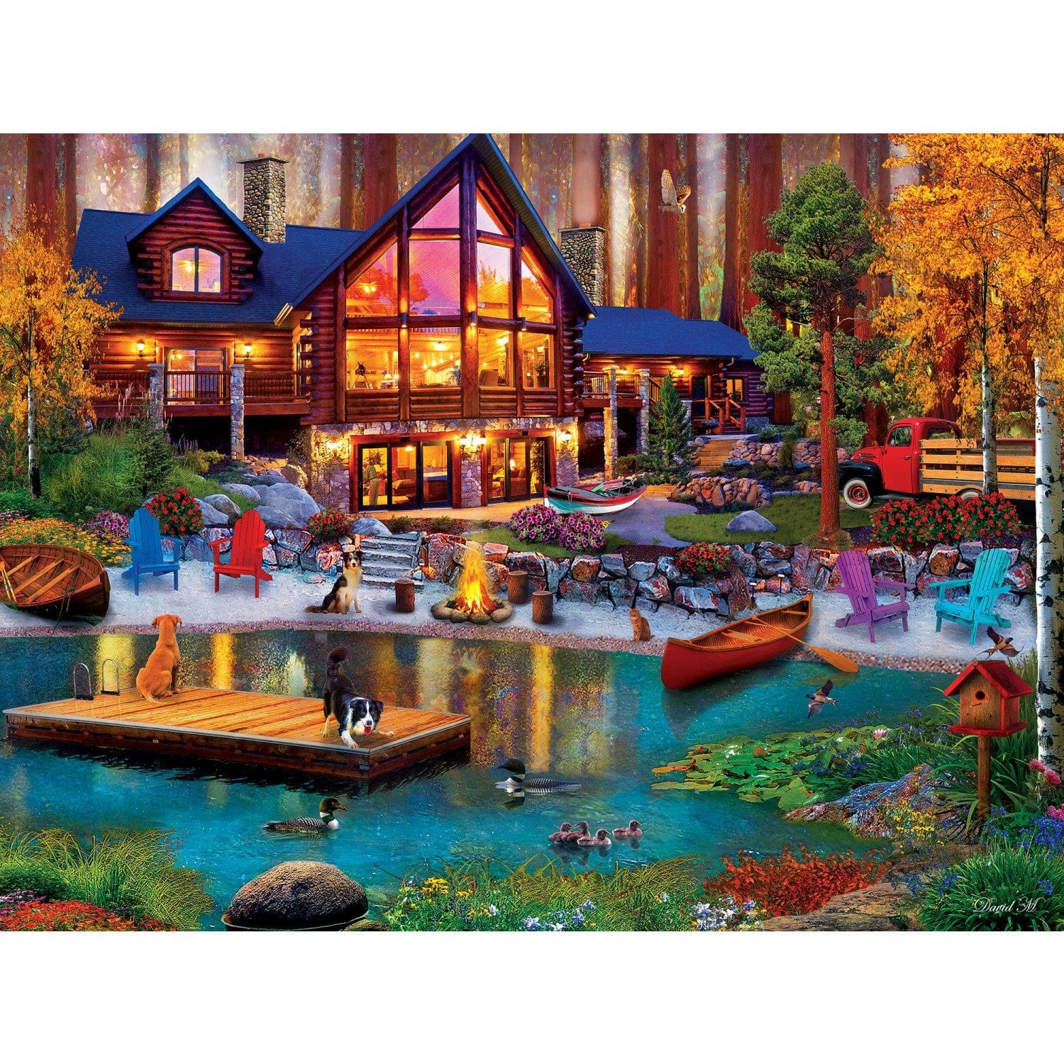 Master Pieces Lazy Days - Cottage in der Bucht 750 Teile Puzzle Master-Pieces-32258 Master Pieces Lazy Days - Cottage in der Bucht 750 Teile Puzzle Master-Pieces-32258 von Master Pieces