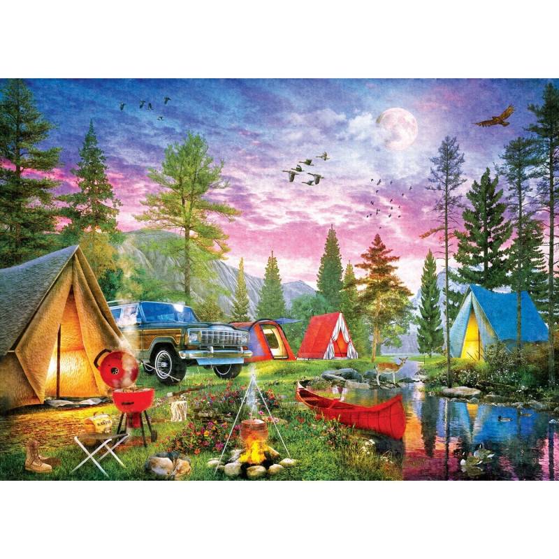 Master Pieces Mossy Oak - Camp in der Dämmerung 1000 Teile Puzzle Master-Pieces-72573 Master Pieces Mossy Oak - Camp in der Dämmerung 1000 Teile Puzzle Master-Pieces-72573 von Master Pieces