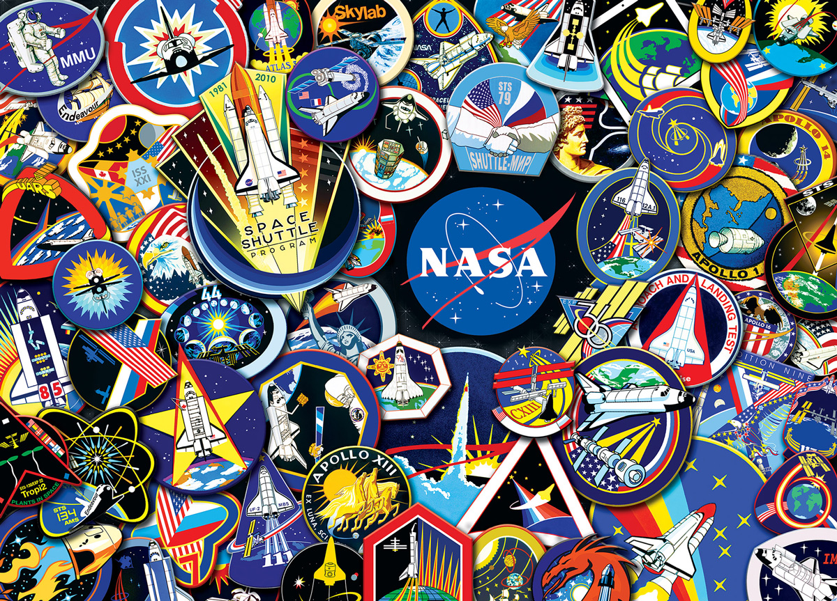 Master Pieces NASA - The Space Missions 1000 Teile Puzzle Master-Pieces-72208 von Master Pieces