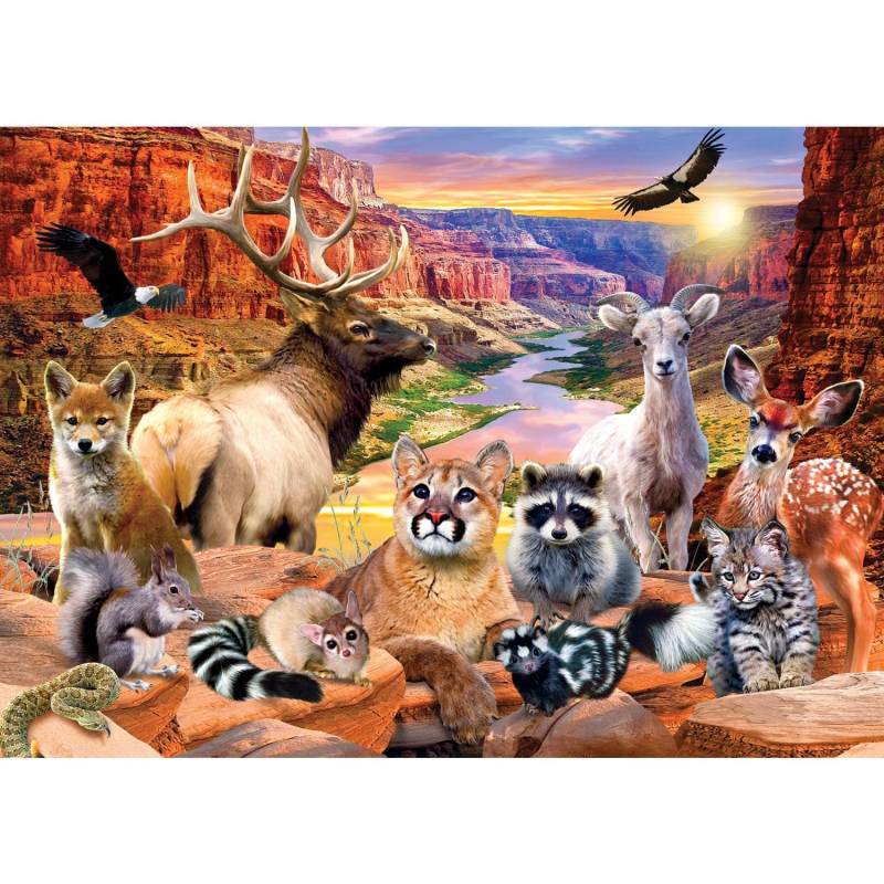 Master Pieces Nationalparks - Grand Canyon 500 Teile Puzzle Master-Pieces-82214 von Master Pieces