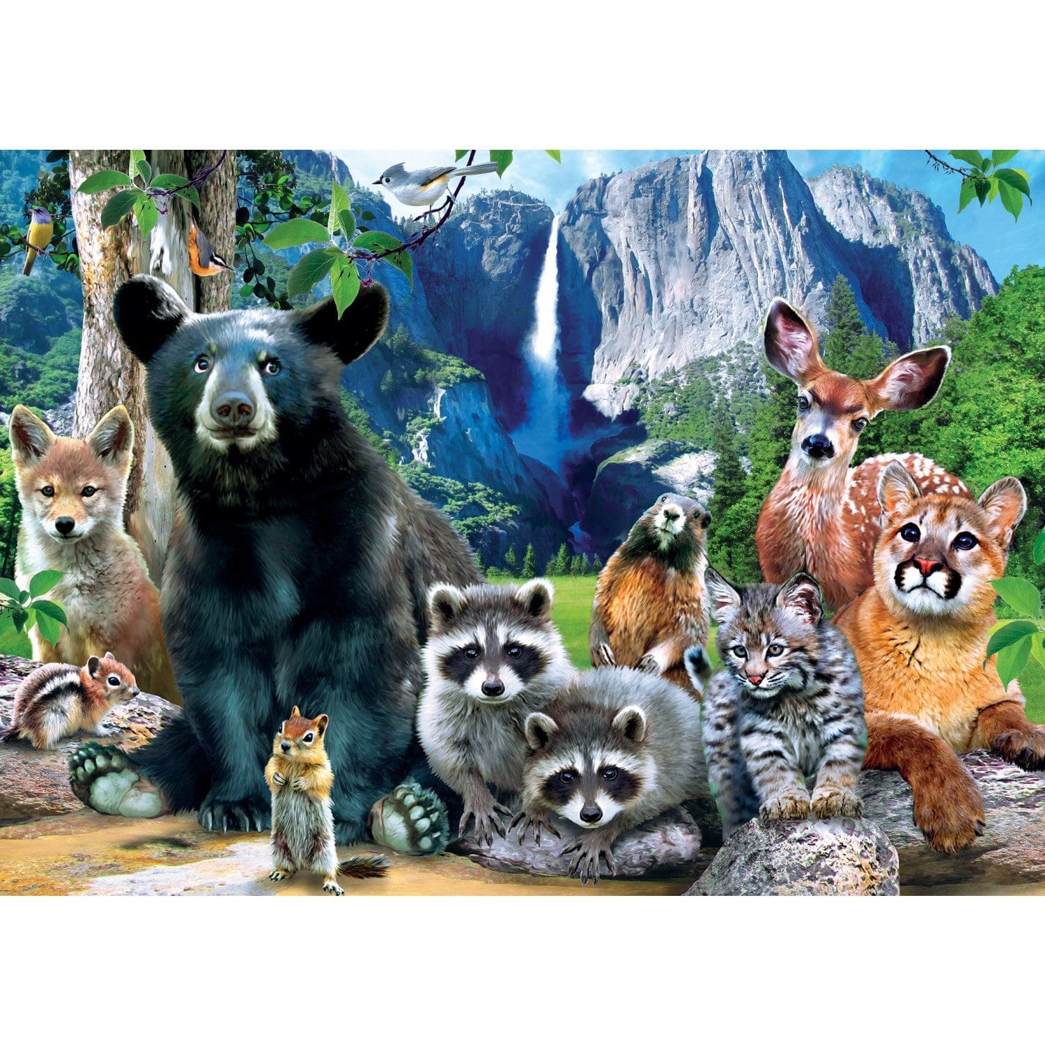 Master Pieces Nationalparks - Yosemite 500 Teile Puzzle Master-Pieces-82216 von Master Pieces