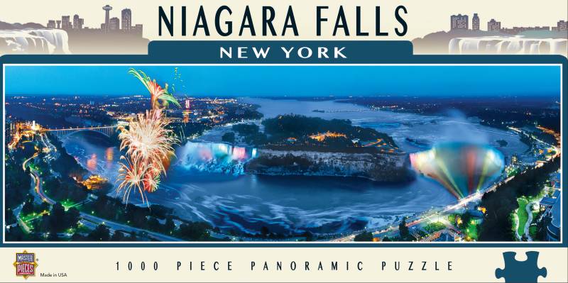 Master Pieces Niagara Falls, New York 1000 Teile Puzzle Master-Pieces-71584 von Master Pieces