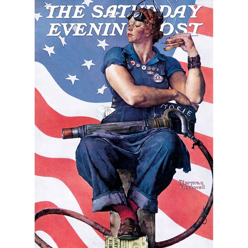 Master Pieces Norman Rockwell - Rosie the Riveter 1000 Teile Puzzle Master-Pieces-71805 von Master Pieces