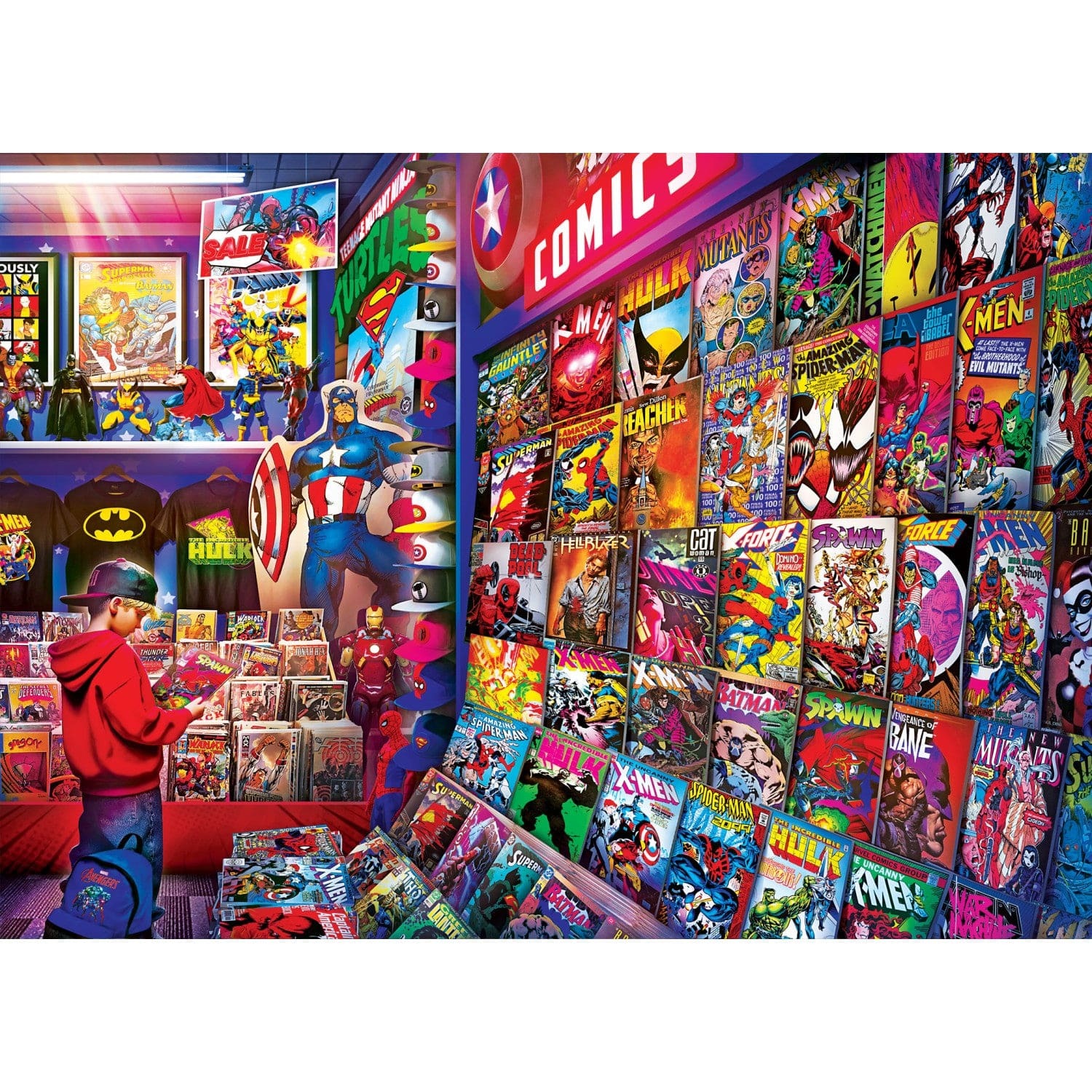 Master Pieces Popkultur - Comic-Nostalgie 1000 Teile Puzzle Master-Pieces-72534 von Master Pieces