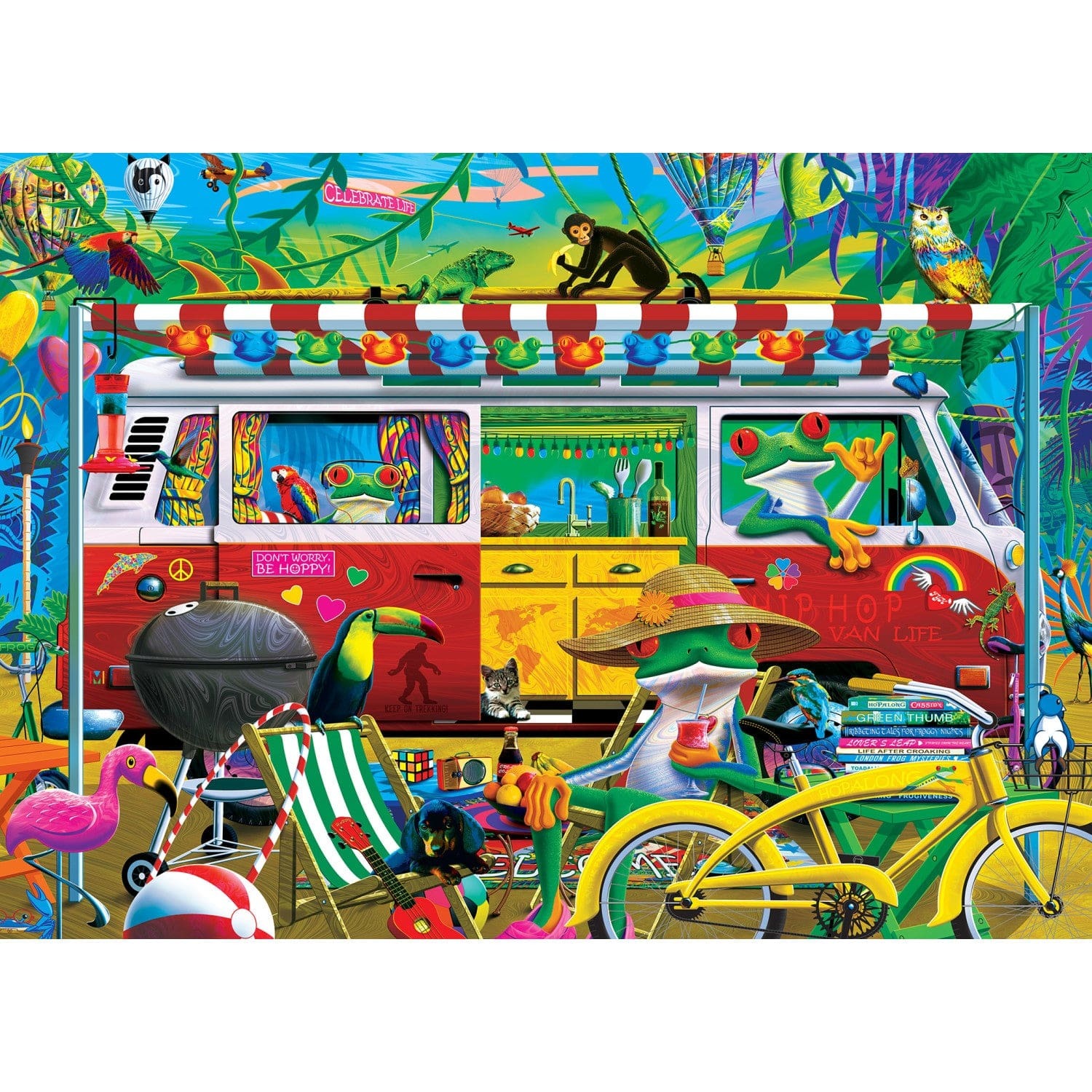 Master Pieces Seek & Find - Van Life 1000 Teile Puzzle Master-Pieces-72198 von Master Pieces