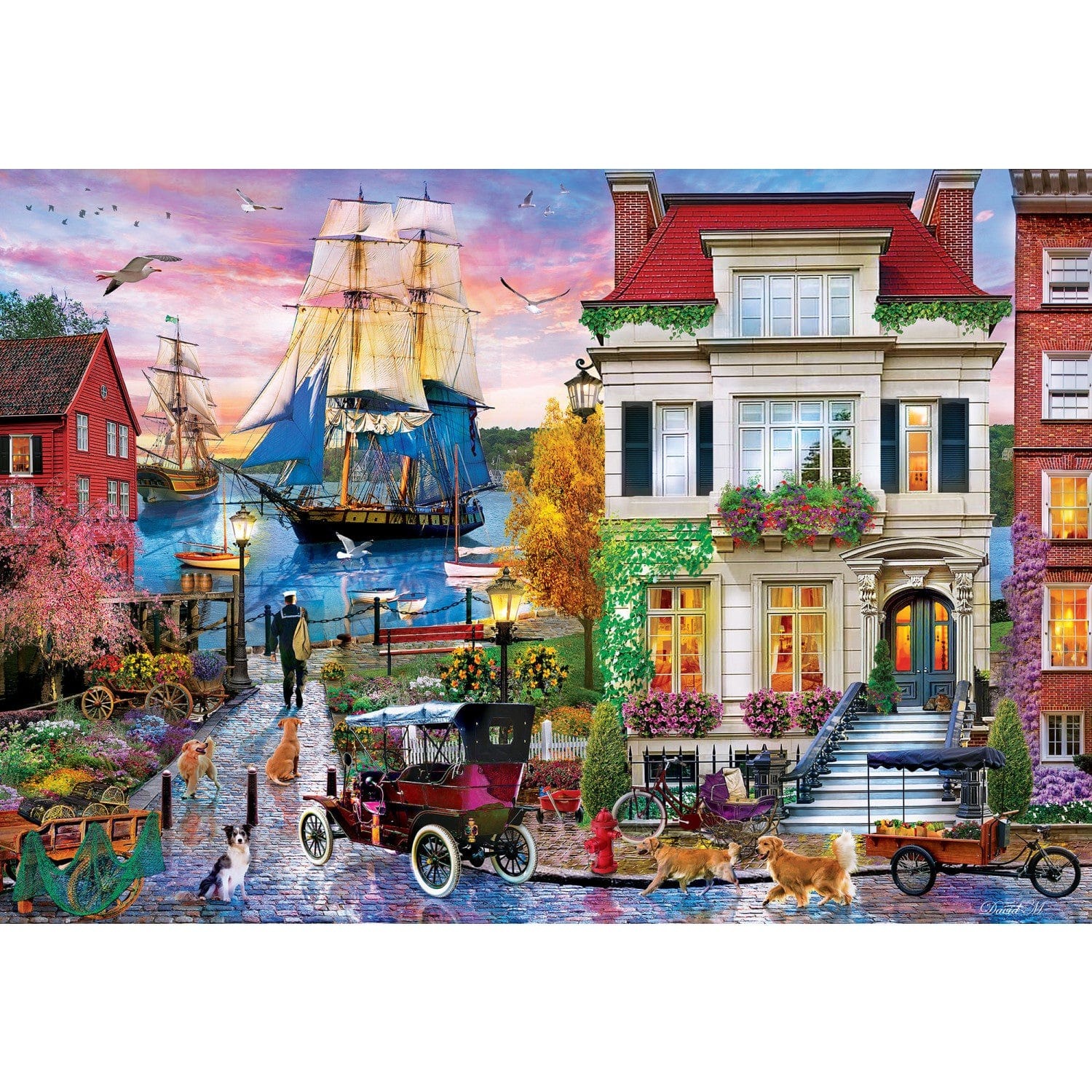 Master Pieces Signature - Abfahrt im Morgengrauen 2000 Teile Puzzle Master-Pieces-72136 Master Pieces Signature - Abfahrt im Morgengrauen 2000 Teile Puzzle Master-Pieces-72136 von Master Pieces