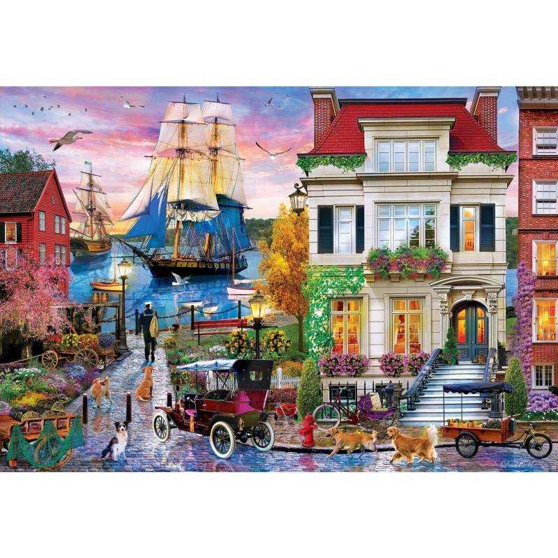Master Pieces Signature - Abfahrt im Morgengrauen 2000 Teile Puzzle Master-Pieces-72136 Master Pieces Signature - Abfahrt im Morgengrauen 2000 Teile Puzzle Master-Pieces-72136 von Master Pieces
