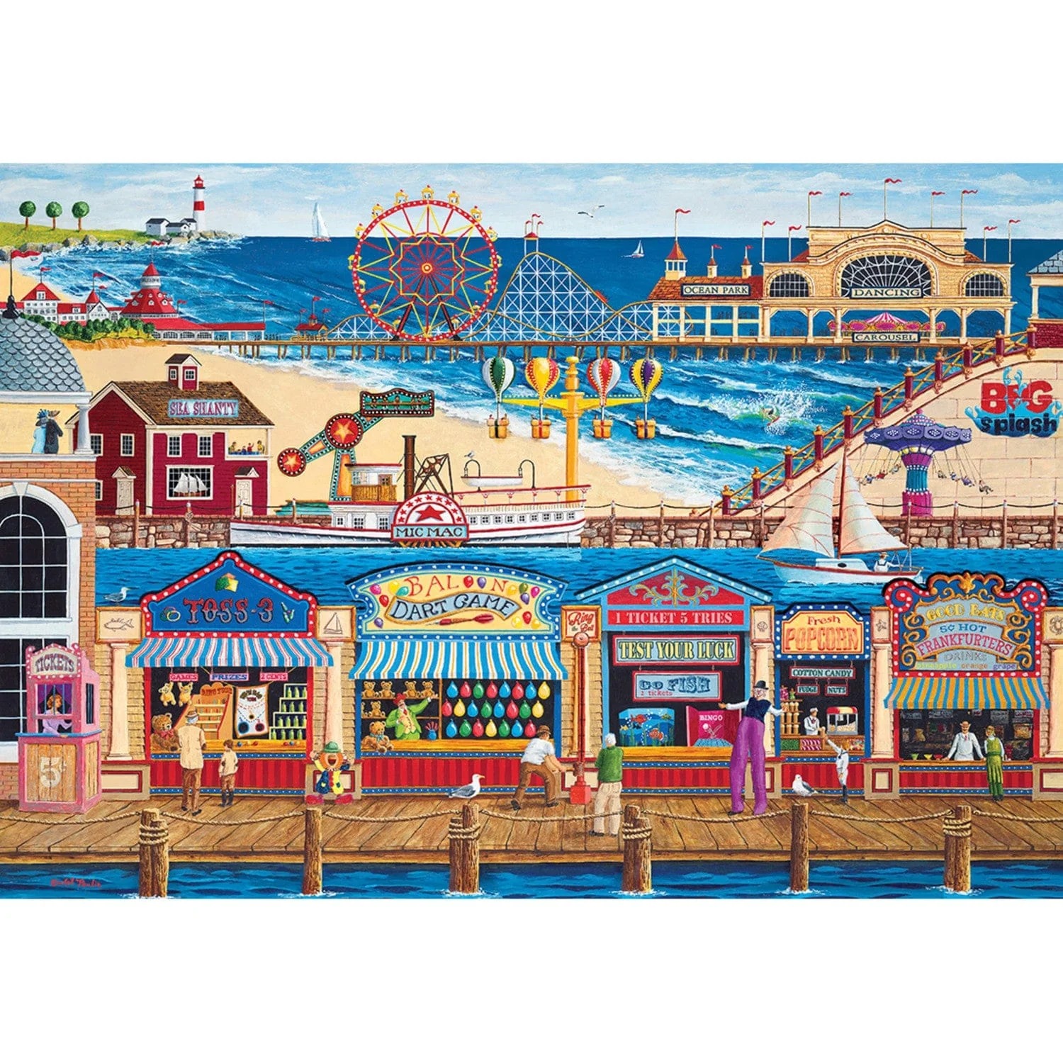 Master Pieces Signature - Ocean Park 2000 Teile Puzzle Master-Pieces-71967 Master Pieces Signature - Ocean Park 2000 Teile Puzzle Master-Pieces-71967 von Master Pieces